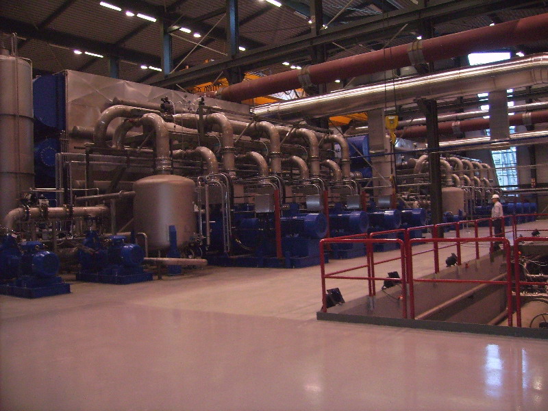 Condenser Exhauster Systems at Iceland geothermal power plant